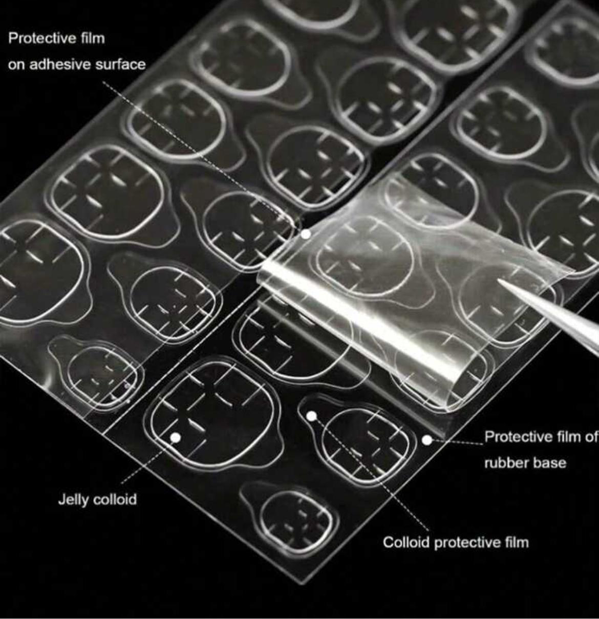 Sticky Tabs 24pcs - 5 Sheets - Jay's Press On Nails