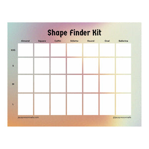 Shape Finder Kit - Jay's Press On Nails