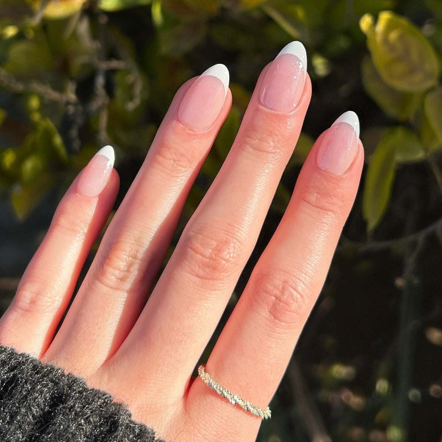Classic French Nails