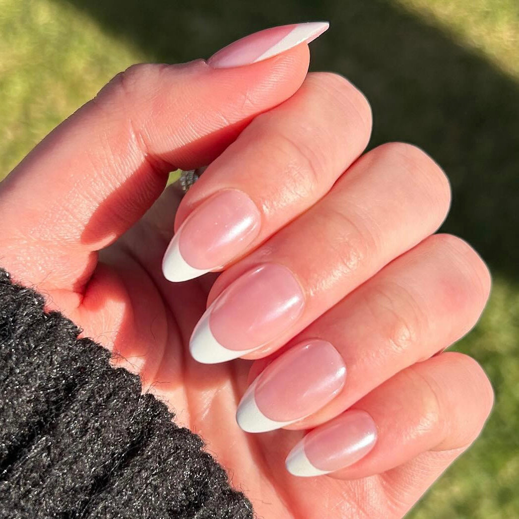 Classic French Nails