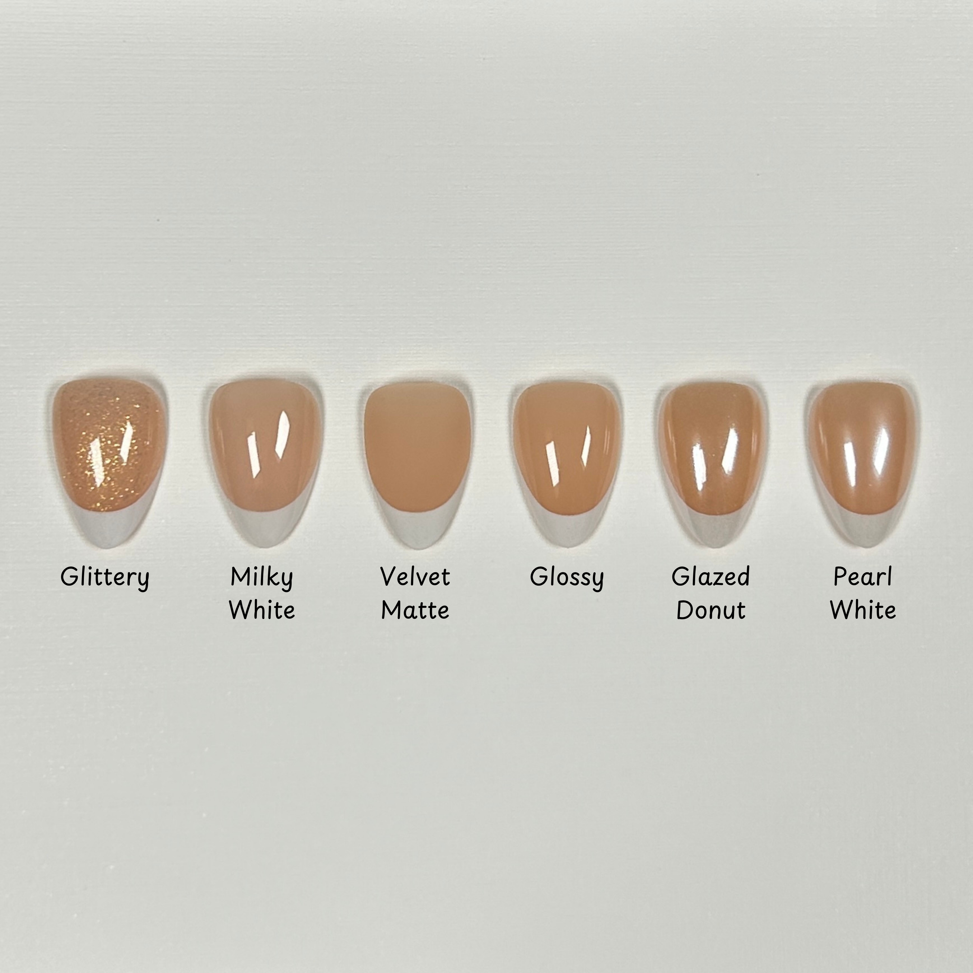 Classic French Nails