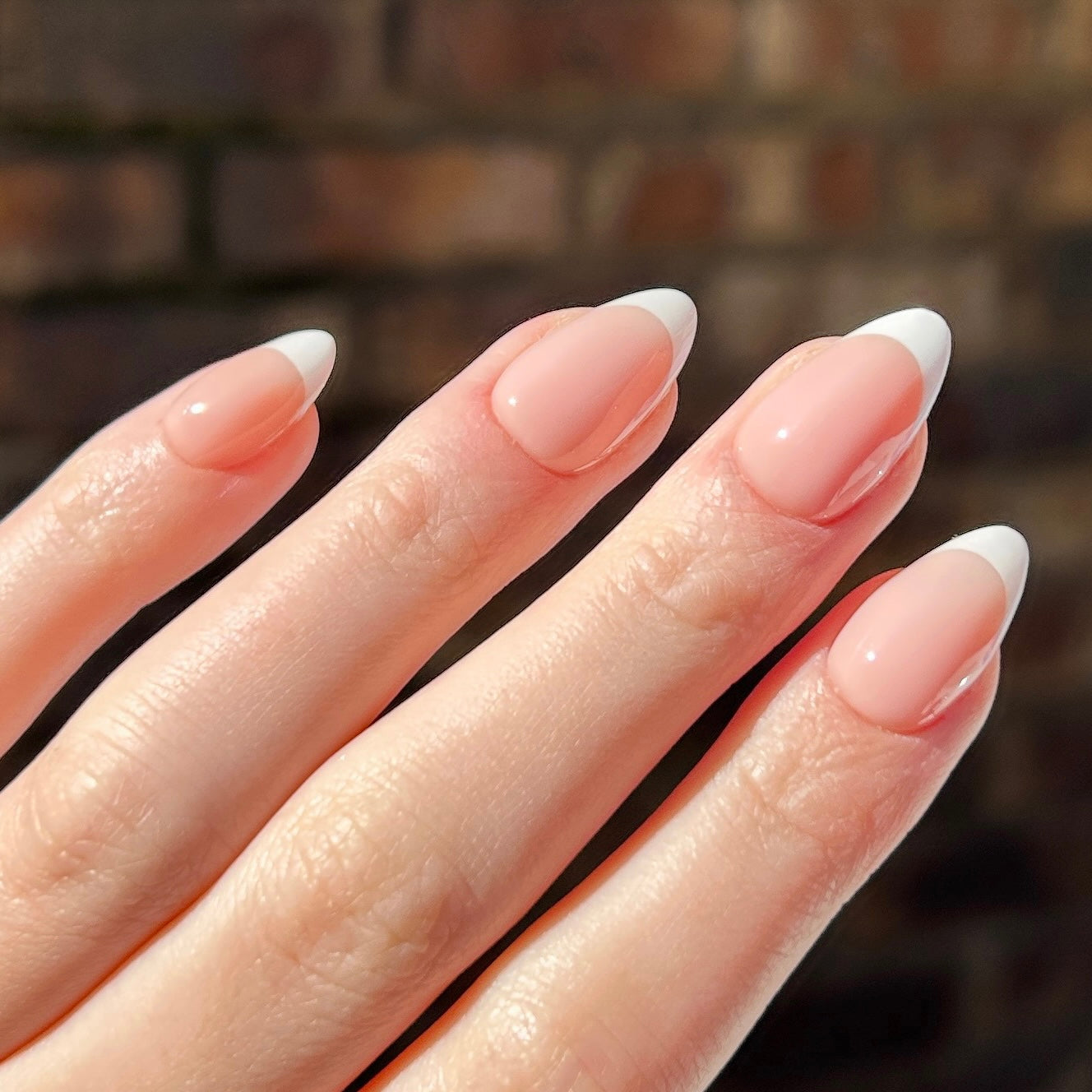 Classic French Nails