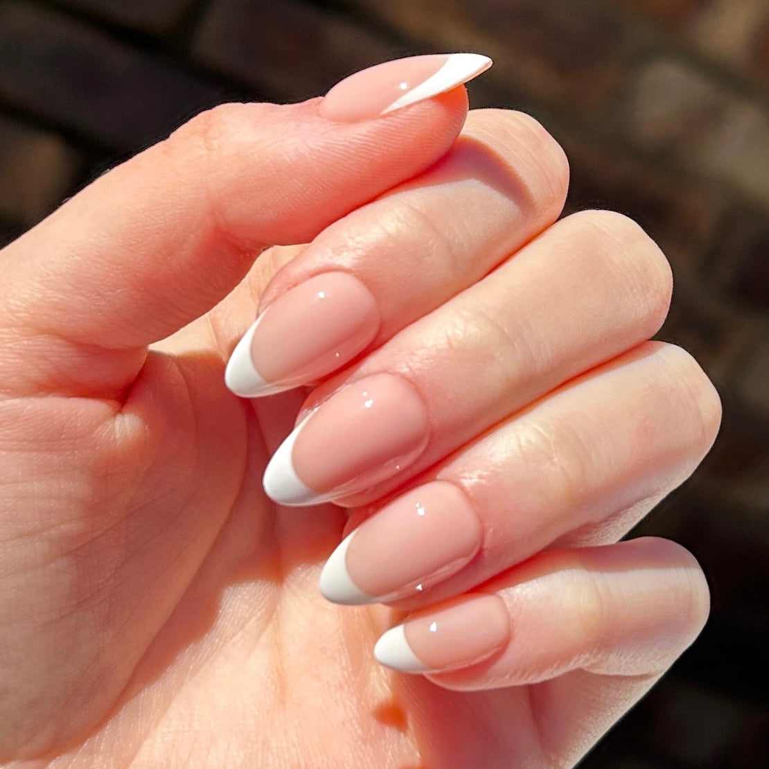 Classic French Nails