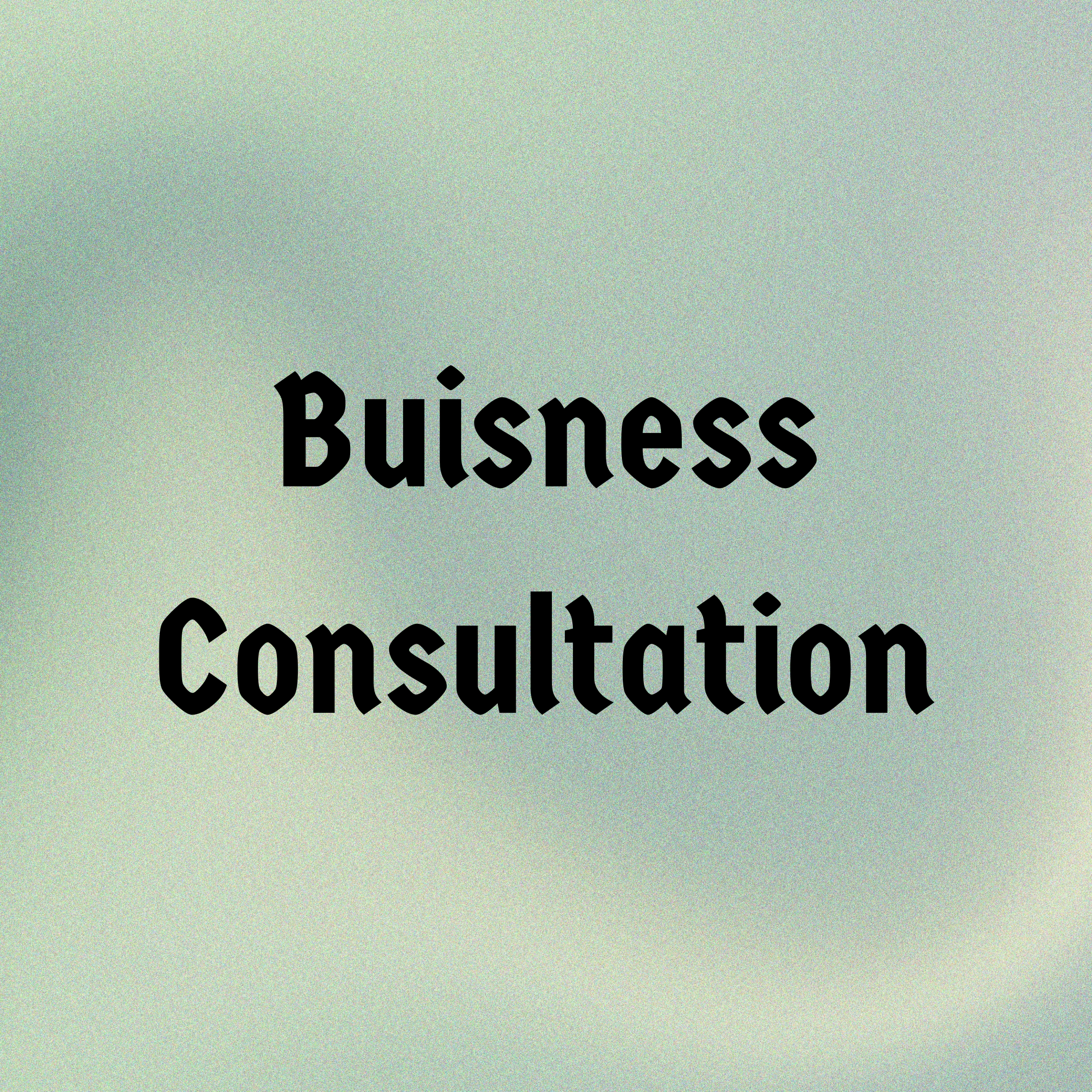 Business Consultation